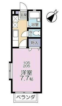 アクシス梶ヶ谷の物件間取画像